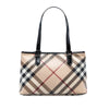 Burberry Supernova Check Coated Canvas Tote Secondhand
