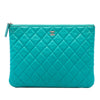 Chanel Medium Quilted Caviar O Case Clutch Secondhand