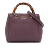 Gucci Mini Calfskin Bamboo Shopper Satchel Secondhand