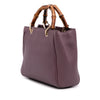 Gucci Mini Calfskin Bamboo Shopper Satchel Secondhand