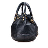 Balenciaga Mini Lambskin Motocross Giant 12 Pompon Bag Secondhand
