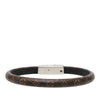Louis Vuitton Monogram Brass Enamel Strass Love Letter Charm Bracelet Secondhand