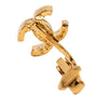 Chanel CC Gold Plated Clip On Earrings Secondhand