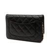 Chanel CC Quilted Caviar Wallet on Chain Secondhand
