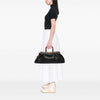 Gucci Calfskin Wood Frame Handbag Secondhand