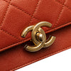 Chanel Mini CC Quilted Caviar Messenger Single Flap Secondhand