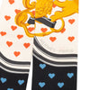 Hermès Brides de Gala Love Silk Twilly Scarf Secondhand