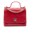 Chanel Small Quilted Calfskin Double Pocket Top Handle Flap Secondhand