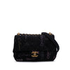 Chanel Mini Rectangular Quilted Denim Mood Flap Secondhand