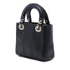 Dior Mini Calfskin Cannage Studded Lady Dior Secondhand