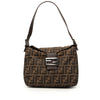 Fendi Zucca Canvas Double Flap Mamma Secondhand