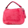 Secondhand Fendi Mini Shearling Baguette Satchel