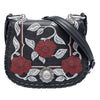 Miu Miu Goatskin Madras Floral Embossed Crossbody Secondhand