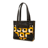 Prada Printed Canvas and Leather Tote Secondhand