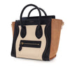 Celine Nano Tricolor Leather Luggage Tote Secondhand