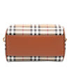 Burberry Mini House Check Coated Canvas Bowling Bag Secondhand