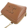 Celine Smooth Calfskin Cuir Triomphe Clutch on Chain Secondhand