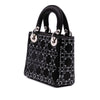 Dior Mini Satin Cannage Strass Crystal Embellished Lady Dior Secondhand