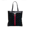 Secondhand Gucci Large GG Velvet Web Ophidia Tote