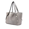 Burberry Metallic Woven Leather Tote Secondhand