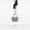 Burberry Metallic Woven Leather Tote Secondhand