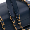 Chanel Mini Quilted Lambskin Pearl Chain Flap Secondhand