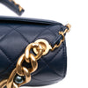 Chanel Mini Quilted Lambskin Pearl Chain Flap Secondhand