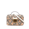 Gucci Mini GG Supreme Berry Padlock Satchel Secondhand
