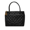 Chanel Caviar Medallion Tote Secondhand