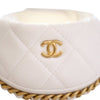 Chanel Mini Shiny Crumpled Quilted Lambskin Chain Around Pouch Secondhand
