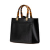 Secondhand Fendi Small Whipstitch Leather Sunshine Shopper Tote