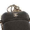 Chanel CC Quilted Lambskin Chain Around Phone Holder Secondhand