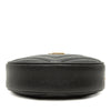 Saint Laurent Chevron Grain De Poudre Round Vinyle Camera Bag Secondhand