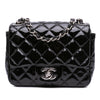 Chanel Mini Square Classic Patent Single Flap Secondhand