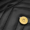 Gucci Mini GG Marmont Matelasse Calfskin Front Pocket Bucket Bag Secondhand