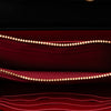Prada Saffiano Vernice Flip Lock Wallet on Chain Clutch Secondhand