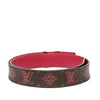 Louis Vuitton Monogram Rainbow LV Initiales Reversible Belt Secondhand