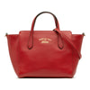 Gucci Mini Leather Swing Satchel Secondhand