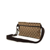Gucci GG Canvas Double Pocket Belt Bag Secondhand