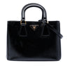Prada Saffiano Vernice Top Handle Bag Secondhand