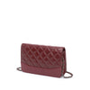 Secondhand Chanel Quilted Aged Calfskin Gabrielle Wallet on Chain