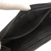 Bottega Veneta Grained Leather Zip Around Organizer Long Wallet Secondhand