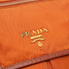 Prada Tessuto Zip Double Buckle Messenger Bag Secondhand