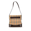 Secondhand Burberry Haymarket Check Canvas Shoulder Bag
