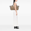 Gucci Medium GG Canvas Bamboo Bar Tote Secondhand
