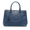 Prada Medium Saffiano Lux Galleria Double Zip Satchel Secondhand
