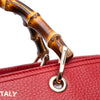 Secondhand Gucci Medium Calfskin Bamboo Shopper Satchel