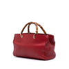 Gucci Medium Calfskin Bamboo Shopper Satchel Secondhand