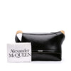 Alexander McQueen Crackled Leather Slouch Crossbody Secondhand