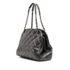 Chanel Large Aged Calfskin Just Mademoiselle Bowling Bag Secondhand